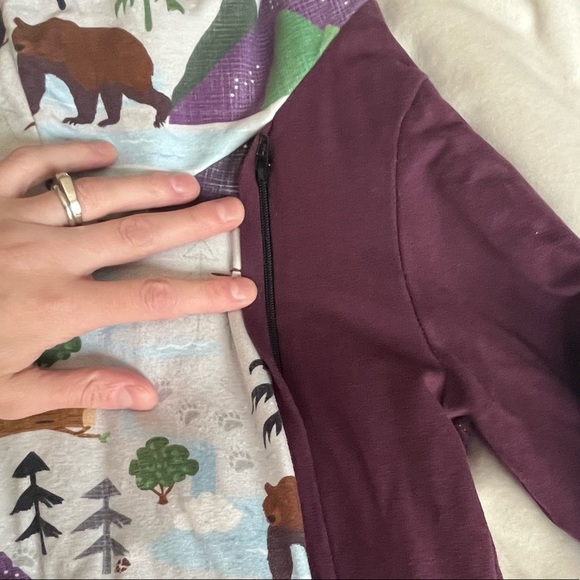 Woodland Animal Nursing Hoody - Picture 7 of 13